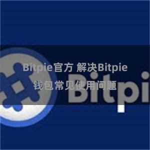 Bitpie官方 解决Bitpie钱包常见使用问题