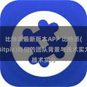 比特派最新版本APP 比特派(Bitpie)钱包的团队背景与技术实力