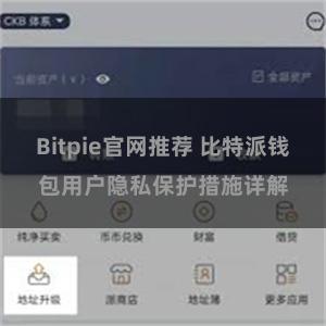 Bitpie官网推荐 比特派钱包用户隐私保护措施详解