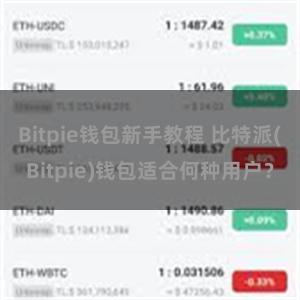 Bitpie钱包新手教程 比特派(Bitpie)钱包适合何种用户？